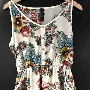 Vintage flower dress